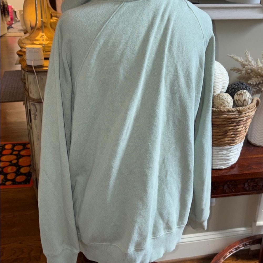 Womens Light Aqua Womens Hoodie From THE North Face good condition, size medium - Picture 9 of 12